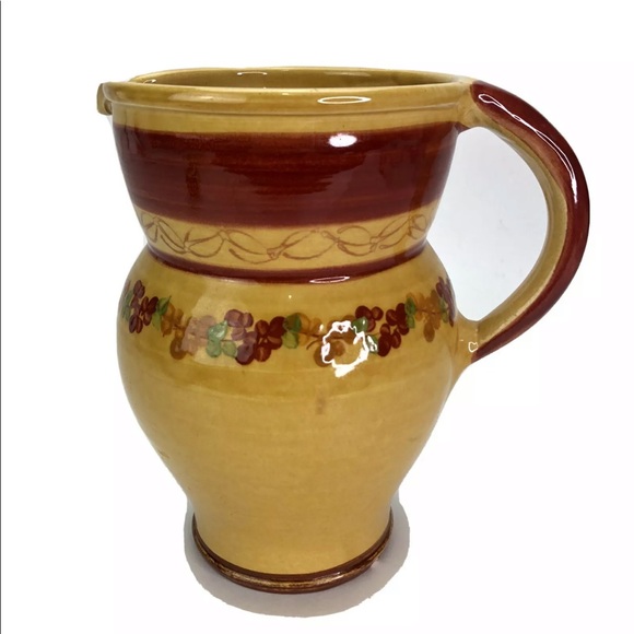 Terre E Provence Pottery Jug Pitcher France - Picture 1 of 10